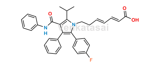 Picture of Atorvastatin 2,3,4,5-Dianhydro Acid