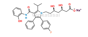 Picture of Atorvastatin 2-Hydroxy Analog Sodium salt