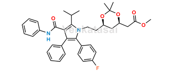 Picture of Atorvastatin Acetonide Methyl Ester