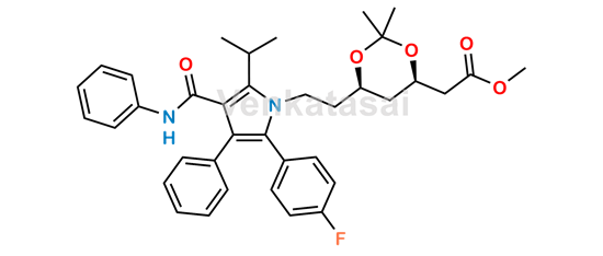 Picture of Atorvastatin Acetonide Methyl Ester