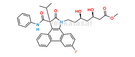 Picture of Atorvastatin Pyrrolidone Phenanthrene Methyl Ester