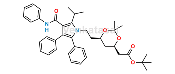 Picture of Defluoro Atorvastatin Acetonide tert-Butyl Ester 