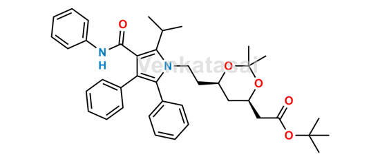 Picture of Defluoro Atorvastatin Acetonide tert-Butyl Ester 