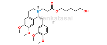 Picture of Atracurium Besylate Impurity D2 Iodide (cis-Quaternary Alcohol)