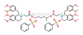 Picture of Atracurium Impurity K (Mixture of cis, trans, cis, cis(K1 & K2), tans, trans Isomer)