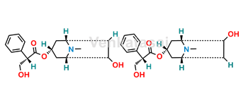Picture of Atropine Impurity E (7-hydroxyhyoscyamine) & Atropine Impurity D (6-hydroxyhyoscyamine)