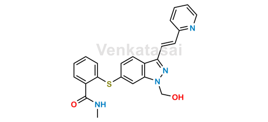 Picture of Axitinib N-Hydroxymethyl Impurity