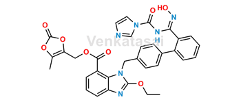 Picture of Azilsartan Imidazole Carbonyl Dioxolene Ester