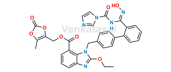 Picture of Azilsartan Imidazole Carbonyl Dioxolene Ester