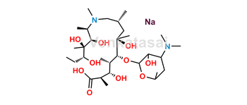 Picture of 3-Hydroxy Azithromycinoic Acid Sodium Salt 