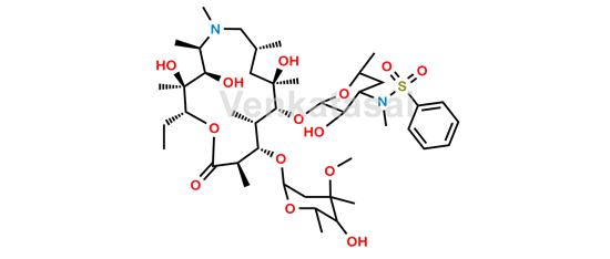 Picture of 3’-N-Demethyl-3’-N- (phenylsulfonyl) azithromycin