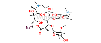 Picture of Azithromycin Impurity 3 Sodium Salt