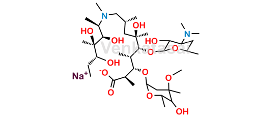 Picture of Azithromycin Impurity 3 Sodium Salt