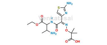 Picture of Aztreonam Open-ring desulfatesaztreonam ethyl ester