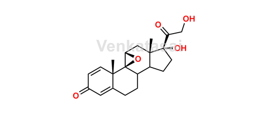 Picture of 16-demethyl epoxide Beclometasone