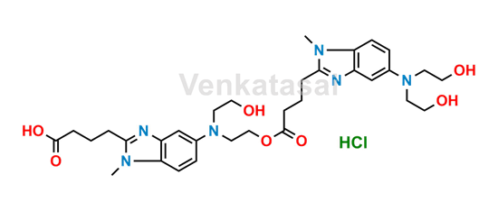 Picture of Bendamustine Trihydroxyethyl Dimer Impurity