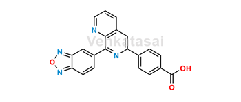 Picture of RO-4582640 (4-(8-Benzo[1,2,5]oxadiazol-5-yl-[1,7]naphthyridin-6-yl)-benzoic acid)