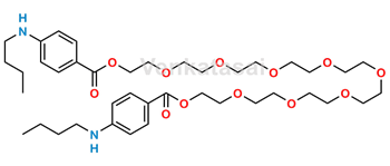 Picture of ω-Desmethyl ω-(4-Butylaminobenzoyl) Benzonatate