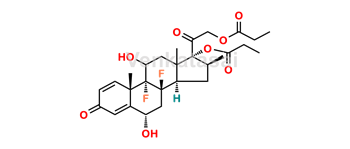 Picture of 11-Oxo- Betamethasone 17,21 Dipropionate6β-Hydroxy Betamethasone 17,21 Dipropionate