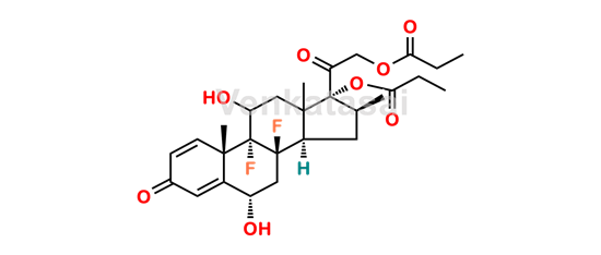 Picture of 11-Oxo- Betamethasone 17,21 Dipropionate6β-Hydroxy Betamethasone 17,21 Dipropionate