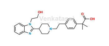 Picture of Bilastine  Hydroxy Impurity