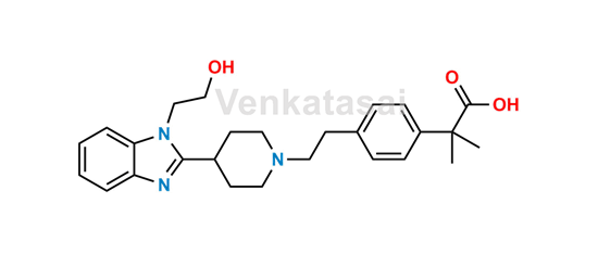 Picture of Bilastine  Hydroxy Impurity