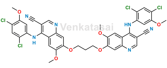 Picture of Bosutinib Propoxy Dimer Impurity