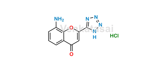 Picture of 8-Amino-4-oxo-2-tertrazol-5-yl-4H-1-benzopyran hydrochloride
