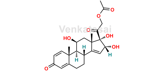Picture of Budesonide 1,4,14-Triene Triol Impurity