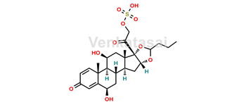 Picture of 6-Beta-Hydroxy Budesonide Sulfate