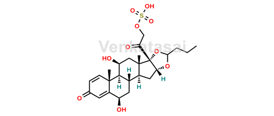Picture of 6-Beta-Hydroxy Budesonide Sulfate