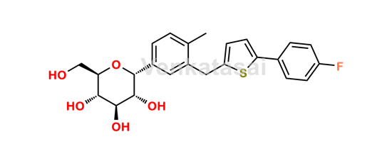 Picture of Canagliflozin  Alpha Isomer