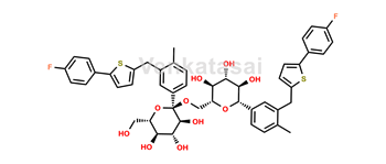 Picture of Canagliflozin  Dimer Impurity 1