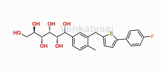 Picture of Canagliflozin  Ring Opening Impurity 