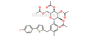 Picture of Tetra acetyl Canagliflozin