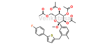 Picture of Canagliflozin Tetra Acetyl CNG-II