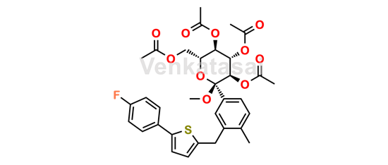 Picture of Canagliflozin Tetra Acetyl CNG-II