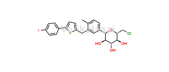 Picture of Canagliflozin Chloro impurity