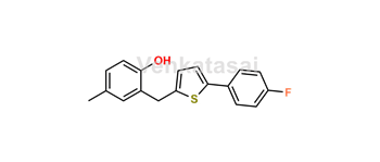 Picture of Canagliflozin Hydroxy Impurity-2 