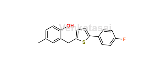 Picture of Canagliflozin Hydroxy Impurity-2 