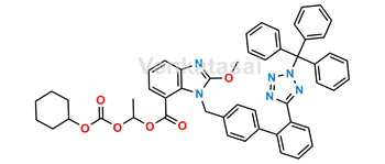 Picture of Candesartan Cilexetil N2-Trityl Methoxy Analog