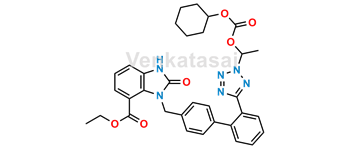 Picture of Candesartan Ethyl Ester Desethyl N2-Cilexetil Analog