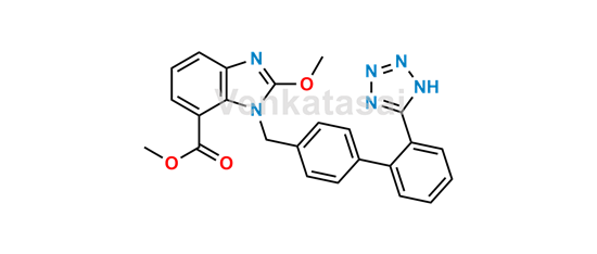 Picture of Candesartan Methyl Ester Methoxy Analog 