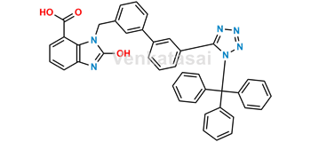 Picture of Trityl Hydroxy Candesartan  Impurity 