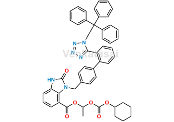 Picture of O-Desethyl N-Trityl Candesartan Cilexetil