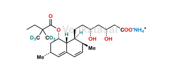 Picture of Simvastatin-d6 Hydroxy Acid Ammonium Salt