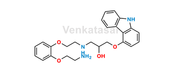 Picture of Carvedilol O-Desmethyl O-Aminoethyl Impurity