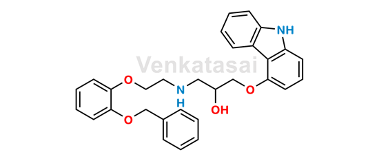 Picture of Carvedilol O-Desmethyl O-Benzyl Impurity