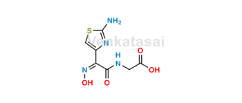 Picture of Cefdinir Thiazolylacetyl Glycine Oxime Impurity (USP) 