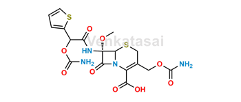 Picture of Carbamoyloxy Cefoxitin Acid